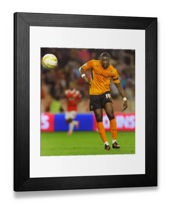 Framed Print : Johnstones Paint Trophy: Bakary Sako's Thrilling Performance for Wolves Against Walsall (September 3, 2013) Framed Print : Johnstones Paint Trophy: Bakary Sako's Thrilling Performance for Wolves Against Walsall (September 3, 2013)