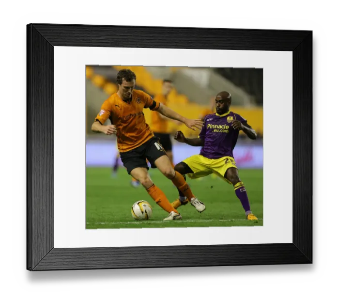 Framed Print : Johnstones Paint Trophy - Southern Area - Second Round - Wolverhampton Wanderers v Notts County - Molineux