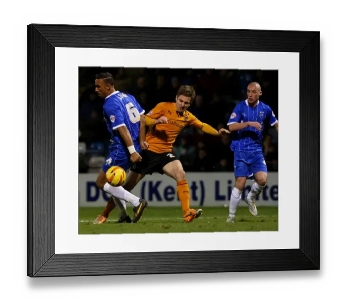 Framed Print : Sky Bet League One - Gillingham v Wolverhampton Wanderers - MEMS Priestfield Stadium Framed Print : Sky Bet League One - Gillingham v Wolverhampton Wanderers - MEMS Priestfield Stadium