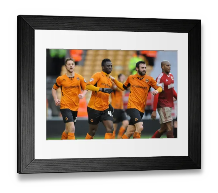 Framed Print : Wolverhampton Wanderers: Nouha Dicko Scores Brace in Sky Bet League One Victory over Bristol City (January 25, 2014) Framed Print : Wolverhampton Wanderers: Nouha Dicko Scores Brace in Sky Bet League One Victory over Bristol City (January 25, 2014)