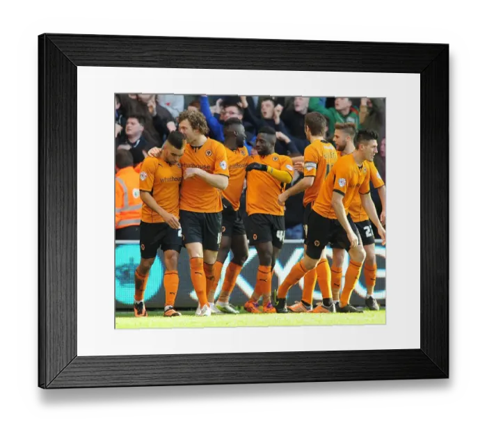 Framed Print : Bakary Sako Scores First Goal: Wolverhampton Wanderers Triumph in Sky Bet League One Against Port Vale (01-03-2014, Molineux) Framed Print : Bakary Sako Scores First Goal: Wolverhampton Wanderers Triumph in Sky Bet League One Against Port Vale (01-03-2014, Molineux)