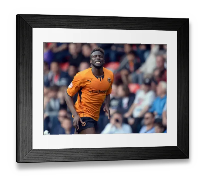 Framed Print : Bakary Sako Scores His Second Goal: Wolverhampton Wanderers vs. Leyton Orient (Sky Bet League One, April 2014) Framed Print : Bakary Sako Scores His Second Goal: Wolverhampton Wanderers vs. Leyton Orient (Sky Bet League One, April 2014)