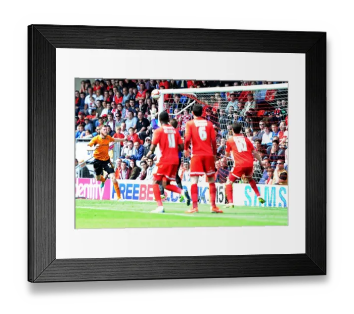 Framed Print : Stearman Scores First: Wolverhampton Wanderers Triumph Over Leyton Orient in Sky Bet League One Framed Print : Stearman Scores First: Wolverhampton Wanderers Triumph Over Leyton Orient in Sky Bet League One