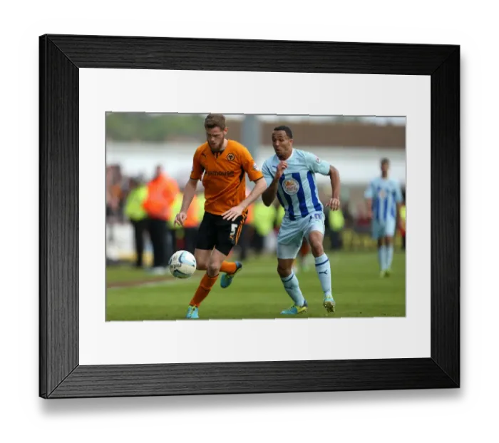 Framed Print : Intense Rivalry: Wilson vs. Stearman Battle for Ball in Wolverhampton Wanderers vs. Coventry City (Sky Bet League One) Framed Print : Intense Rivalry: Wilson vs. Stearman Battle for Ball in Wolverhampton Wanderers vs. Coventry City (Sky Bet League One)