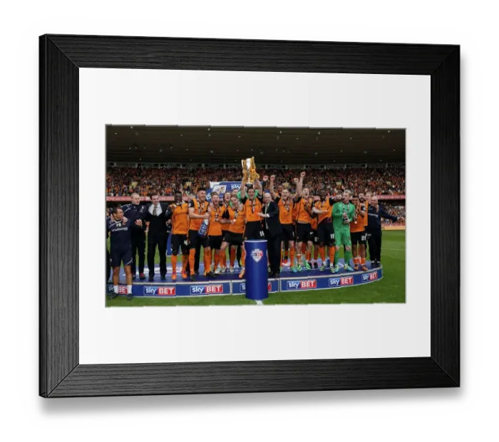 Framed Print : Wolverhampton Wanderers: Sam Ricketts Lifts Sky Bet League One Trophy (2014) Framed Print : Wolverhampton Wanderers: Sam Ricketts Lifts Sky Bet League One Trophy (2014)