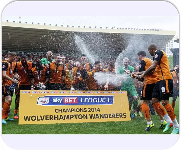 Wolverhampton Wanderers: Champions League One Promotion Celebration vs Carlisle United (April 3, 2014)