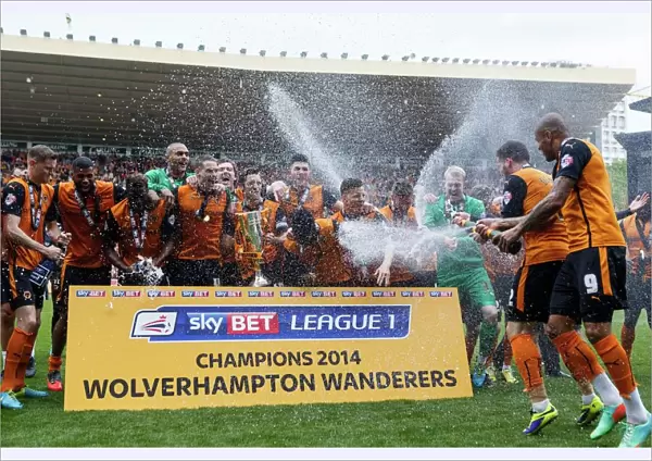 Wolverhampton Wanderers: Champions League One Promotion Celebration vs Carlisle United (April 3, 2014)