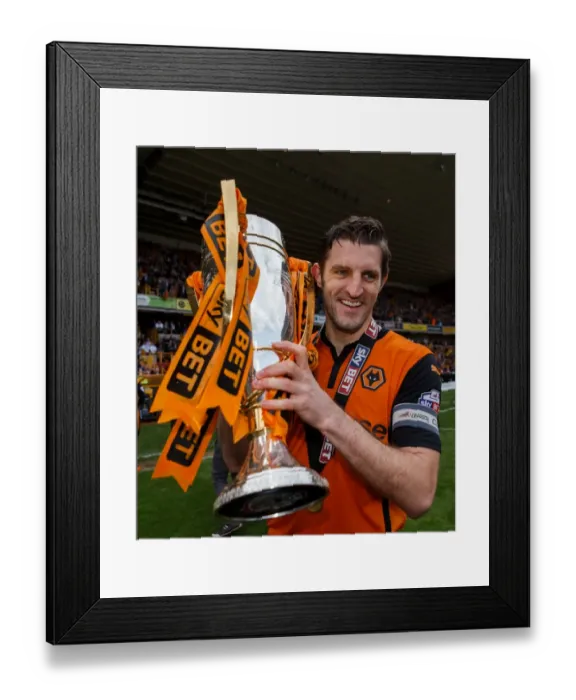 Framed Print : Wolverhampton Wanderers: Sam Ricketts and Team Celebrate Sky Bet League One Title Win at Molineux Framed Print : Wolverhampton Wanderers: Sam Ricketts and Team Celebrate Sky Bet League One Title Win at Molineux