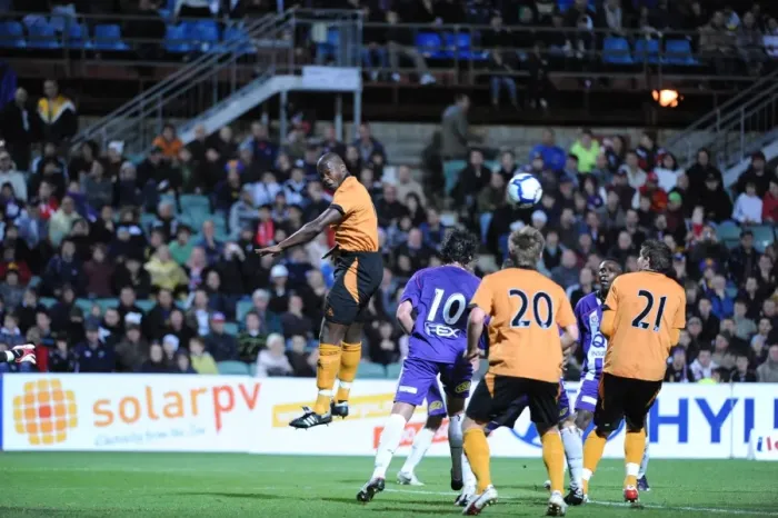 Framed Print : 2009 Pre-Season: Wolverhampton Wanderers vs Perth Glory Framed Print : 2009 Pre-Season: Wolverhampton Wanderers vs Perth Glory
