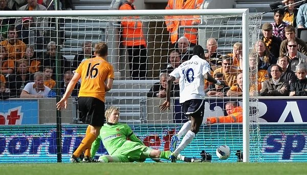 Adebayor Strikes First: Wolves 0-1 Tottenham in Premier League