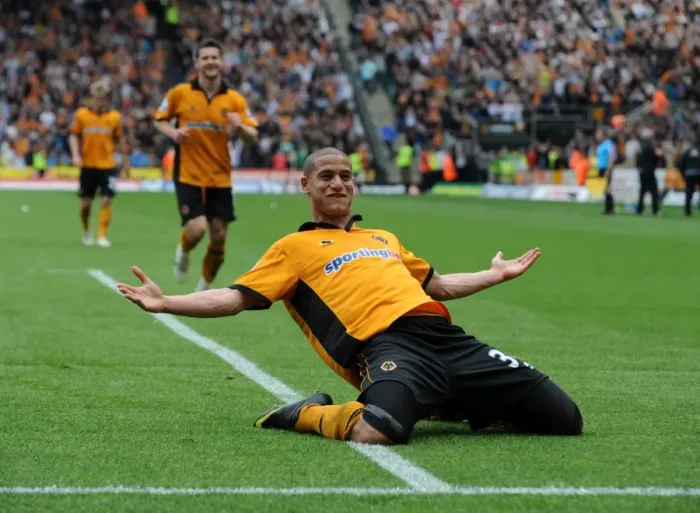 Framed Print : Adlene Guedioura's Game-Winning Goal: Wolverhampton Wanderers Edge Past Sunderland (2-1)