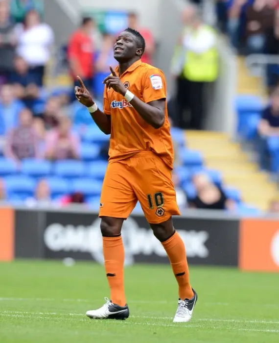 Framed Print : Bakary Sako Scores First Goal for Wolverhampton Wanderers Against Cardiff City (September 2, 2012) Framed Print : Bakary Sako Scores First Goal for Wolverhampton Wanderers Against Cardiff City (September 2, 2012)