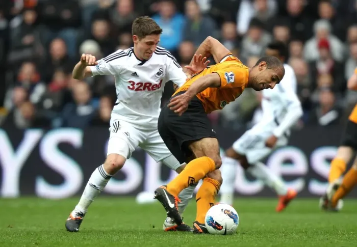Framed Print : Barclays Premier League - Swansea City v Wolverhampton Wanderers - Liberty Stadium Framed Print : Barclays Premier League - Swansea City v Wolverhampton Wanderers - Liberty Stadium