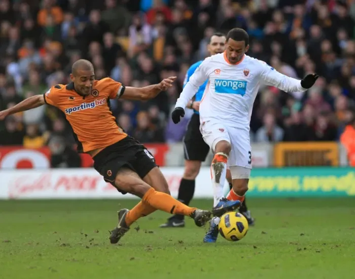 Framed Print : Barclays Premier League - Wolverhampton Wanderers v Blackpool