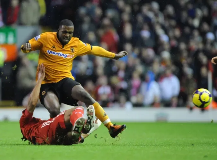Framed Print : Battle of the Best: Ebanks-Blake vs Johnson - Liverpool vs Wolverhampton Wanderers, Barclays Premier League Framed Print : Battle of the Best: Ebanks-Blake vs Johnson - Liverpool vs Wolverhampton Wanderers, Barclays Premier League