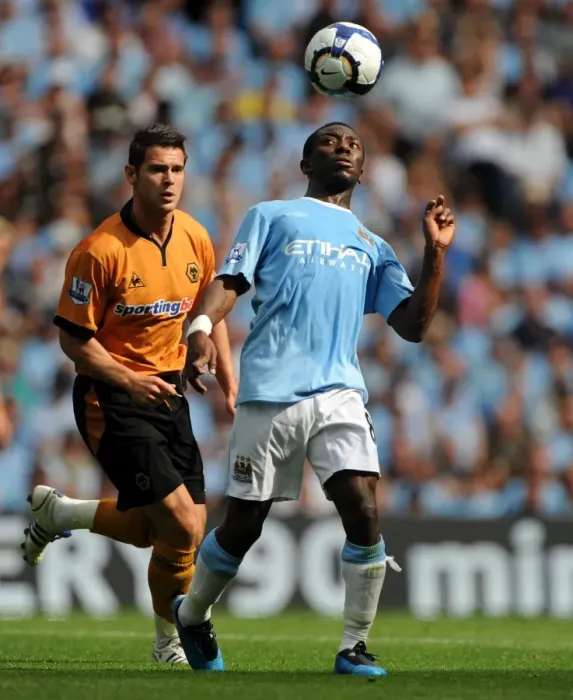 Framed Print : A Battle of Wings: Wright-Phillips vs. Jarvis - Manchester City vs. Wolverhampton Wanderers (BPL 2009) Framed Print : A Battle of Wings: Wright-Phillips vs. Jarvis - Manchester City vs. Wolverhampton Wanderers (BPL 2009)
