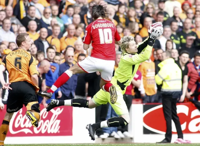 Framed Print : Bogdanovic vs. Hennessey: A Championship Showdown - Barnsley vs. Wolverhampton Wanderers (April 25, 2009) Framed Print : Bogdanovic vs. Hennessey: A Championship Showdown - Barnsley vs. Wolverhampton Wanderers (April 25, 2009)