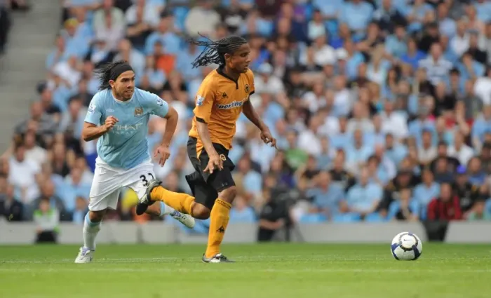 Framed Print : BPL, Manchester City Vs Wolves, City of Manchester Stadium