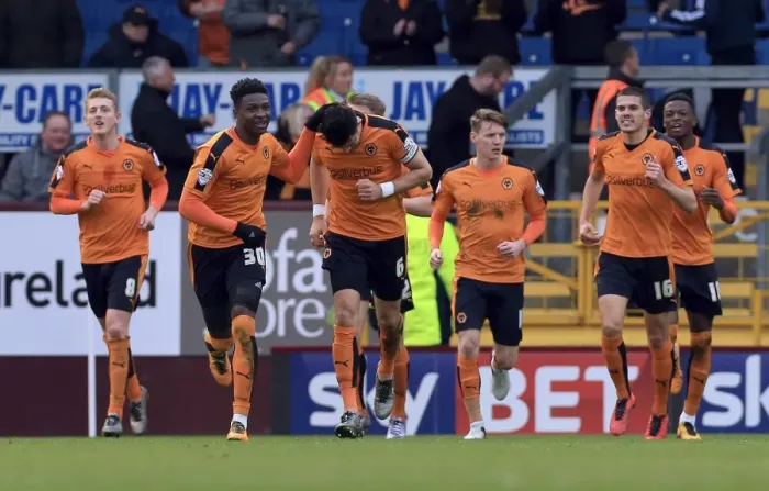 Framed Print : Burnley vs. Wolves: Danny Batth Scores First Goal in Thrilling Sky Bet Championship Clash