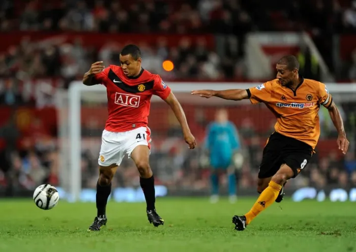 Framed Print : Clash of Kings: Manchester United vs. Wolverhampton Wanderers - Carling Cup Third Round Showdown - Joshua King vs. Karl Henry Framed Print : Clash of Kings: Manchester United vs. Wolverhampton Wanderers - Carling Cup Third Round Showdown - Joshua King vs. Karl Henry