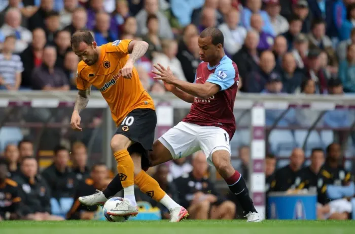 Framed Print : Clash of the Midlands: Fletcher vs. Agbonlahor - Aston Villa vs. Wolverhampton Wanderers, Premier League Showdown Framed Print : Clash of the Midlands: Fletcher vs. Agbonlahor - Aston Villa vs. Wolverhampton Wanderers, Premier League Showdown