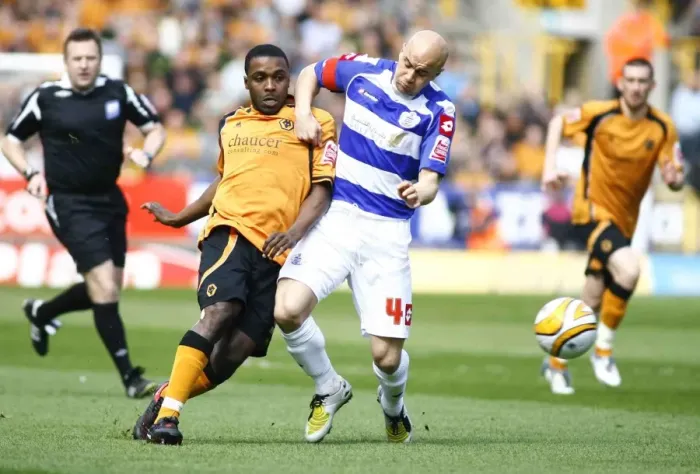 Framed Print : Clash at Molineux: Wolves vs QPR (April 18, 2009) Framed Print : Clash at Molineux: Wolves vs QPR (April 18, 2009)
