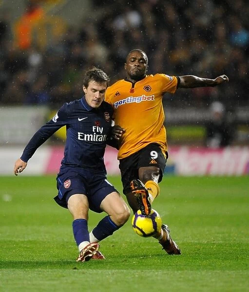 Clash of Stars: Ramsey vs. Ebanks-Blake in Wolverhampton Wanderers vs. Arsenal, Barclays Premier League