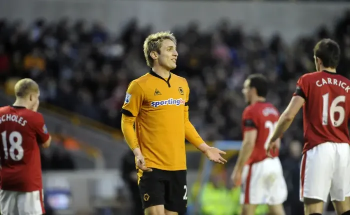 Framed Print : A Clash of Titans: Wolverhampton Wanderers vs Manchester United - Kevin Doyle's Epic Performance (2010) Framed Print : A Clash of Titans: Wolverhampton Wanderers vs Manchester United - Kevin Doyle's Epic Performance (2010)
