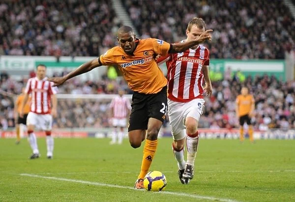 Clash of Titans: Zubar vs. Whelan in the Intense Battle between Stoke and Wolves