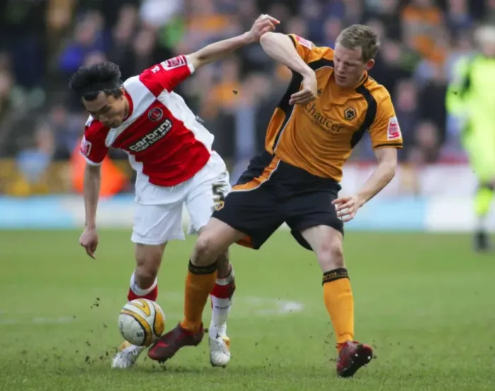 Framed Print : Craddock vs Zhi: Championship Battle at Molineux (March 14, 2009) - Wolverhampton Wanderers vs Charlton Athletic
