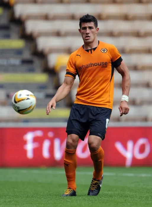 Framed Print : Danny Batth vs Real Betis: Wolverhampton Wanderers Pre-Season Friendly at Molineux (2013) Framed Print : Danny Batth vs Real Betis: Wolverhampton Wanderers Pre-Season Friendly at Molineux (2013)