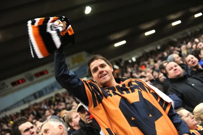 Framed Print : Ecstatic Wolves Fan in Barclays Premier League Showdown Against West Bromwich Albion Framed Print : Ecstatic Wolves Fan in Barclays Premier League Showdown Against West Bromwich Albion