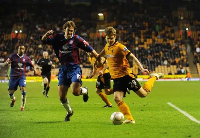 Framed Print : FA Cup Fourth Round Showdown: A Battle Between Kevin Doyle and Matthew Lawrence Framed Print : FA Cup Fourth Round Showdown: A Battle Between Kevin Doyle and Matthew Lawrence