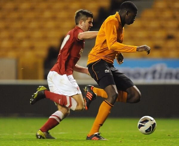 FA Youth Cup: Dominic Iorfa vs Oliver Muldoon - Wolverhampton Wanderers U18 vs Charlton Athletic U18 (Round 3) at Molineux