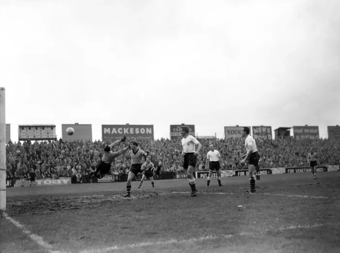 Framed Print : Fulham vs Wolves, Striker Ted Farmer scores for Wolves Framed Print : Fulham vs Wolves, Striker Ted Farmer scores for Wolves