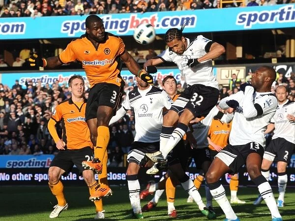 George Elokobi Outmuscles Assou-Ekotto: Wolverhampton Wanderers Triumph Over Tottenham Hotspur in Premier League