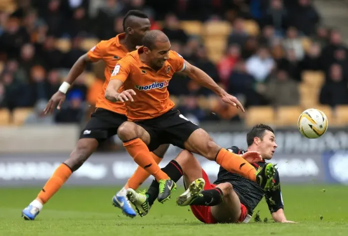 Framed Print : Henry vs. Cowie: Intense Rivalry in Wolverhampton Wanderers vs. Cardiff City Npower Championship Clash (24-02-2013) Framed Print : Henry vs. Cowie: Intense Rivalry in Wolverhampton Wanderers vs. Cardiff City Npower Championship Clash (24-02-2013)