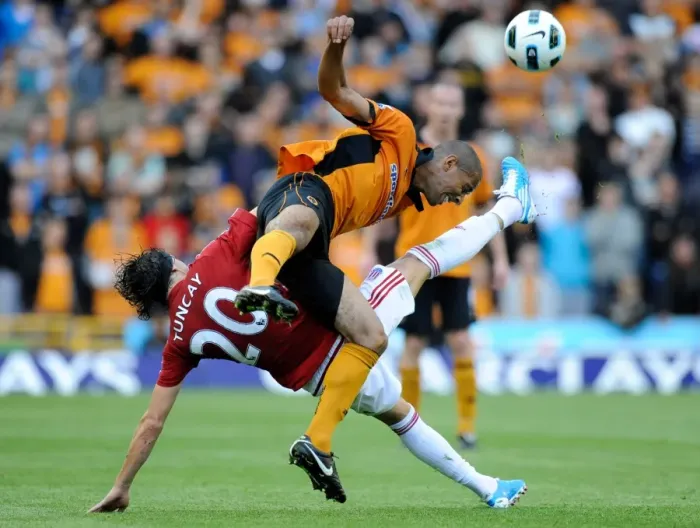 Framed Print : Henry vs Sanli: A Fierce Football Rivalry - Wolverhampton Wanderers vs Stoke City Framed Print : Henry vs Sanli: A Fierce Football Rivalry - Wolverhampton Wanderers vs Stoke City