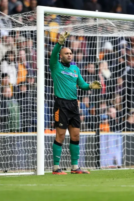 Framed Print : Ikeme's Heroic Performance: Wolverhampton Wanderers vs. Cardiff City in Championship Showdown (Molineux, 24-02-2013) Framed Print : Ikeme's Heroic Performance: Wolverhampton Wanderers vs. Cardiff City in Championship Showdown (Molineux, 24-02-2013)