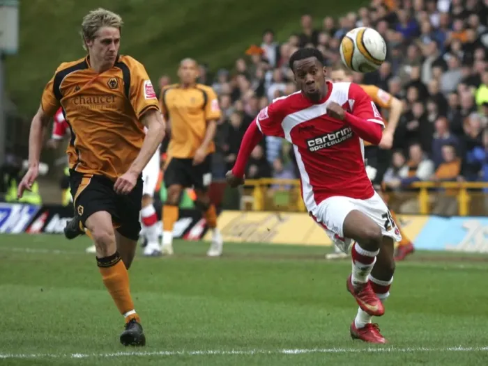Framed Print : Intense Championship Showdown: Edwards vs Racon at Molineux (Wolverhampton Wanderers vs Charlton Athletic, March 2009) Framed Print : Intense Championship Showdown: Edwards vs Racon at Molineux (Wolverhampton Wanderers vs Charlton Athletic, March 2009)