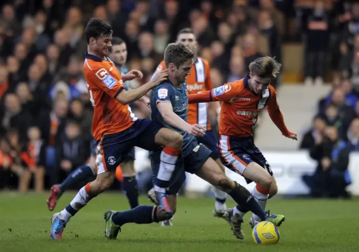 Framed Print : Intense FA Cup Clash: Wolverhampton Wanderers vs. Luton Town - Battle of Smith, O'Donnell, and Doyle Framed Print : Intense FA Cup Clash: Wolverhampton Wanderers vs. Luton Town - Battle of Smith, O'Donnell, and Doyle