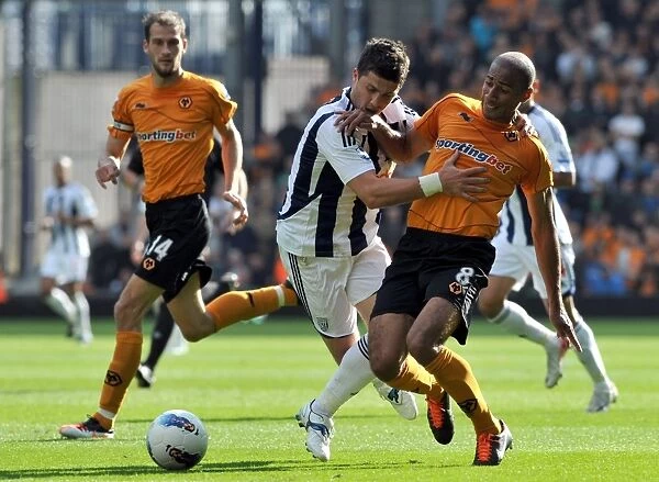 Intense Rivalry: Shane Long vs. Karl Henry - Wolverhampton Wanderers vs. West Bromwich Albion