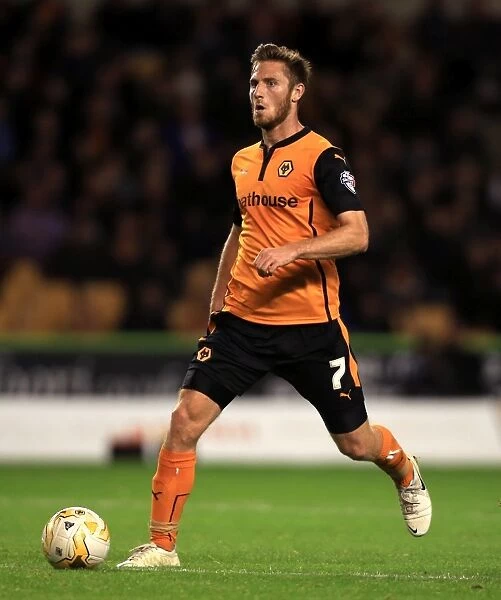 James Henry in Action: Wolverhampton Wanderers vs Huddersfield Town (Sky Bet Championship at Molineux)