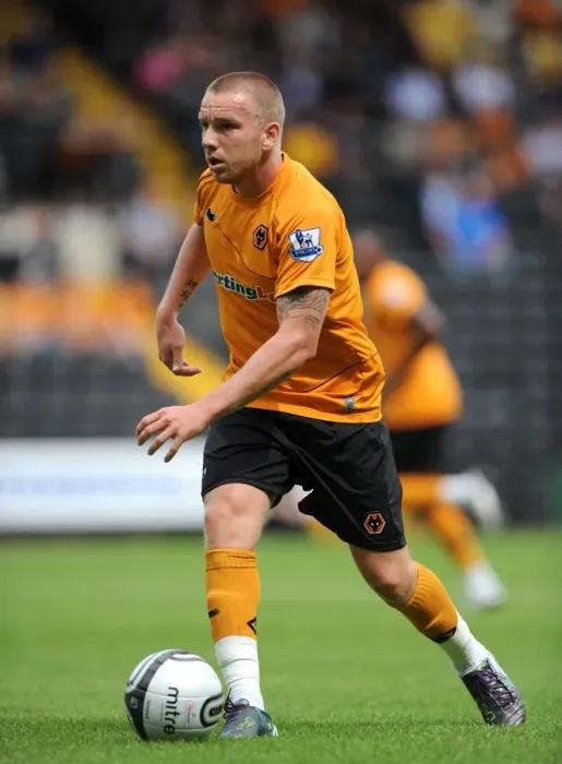 Framed Print : Jamie O'Hara in Action: Wolverhampton Wanderers vs Notts County (Pre-Season Friendly) Framed Print : Jamie O'Hara in Action: Wolverhampton Wanderers vs Notts County (Pre-Season Friendly)
