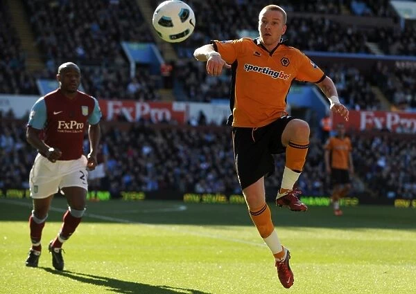 Jamie O'Hara and Wolverhampton Wanderers Take On Aston Villa in Premier League Clash