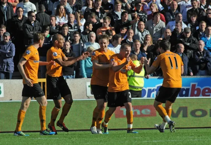 Framed Print : Jamie O'Hara's Dramatic Equalizer: Wolverhampton Wanderers vs Swansea in the Premier League
