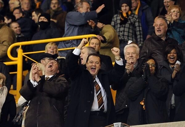 Jez Moxey's Euphoric Moment: Wolves Triumph Over Manchester United in the Premier League