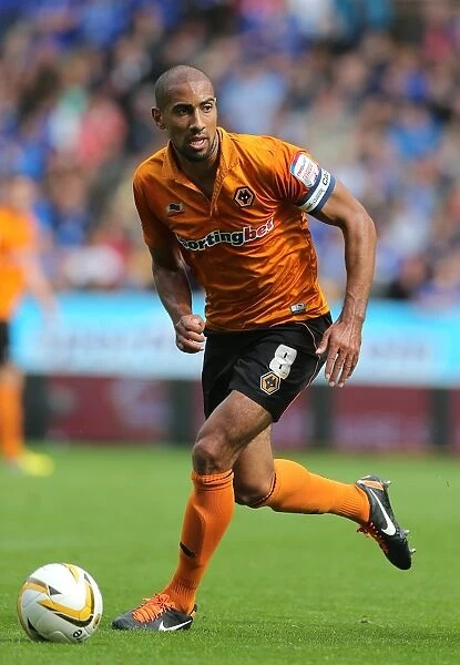 Karl Henry in Action: Wolverhampton Wanderers vs Leicester City - Npower Championship Showdown at Molineux (September 16, 2012)