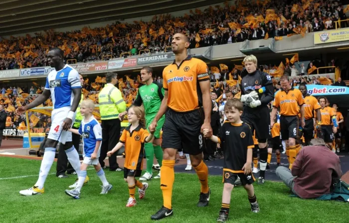 Framed Print : Karl Henry Leads Wolverhampton Wanderers Out in Barclays Premier League Match against Blackburn Rovers Framed Print : Karl Henry Leads Wolverhampton Wanderers Out in Barclays Premier League Match against Blackburn Rovers