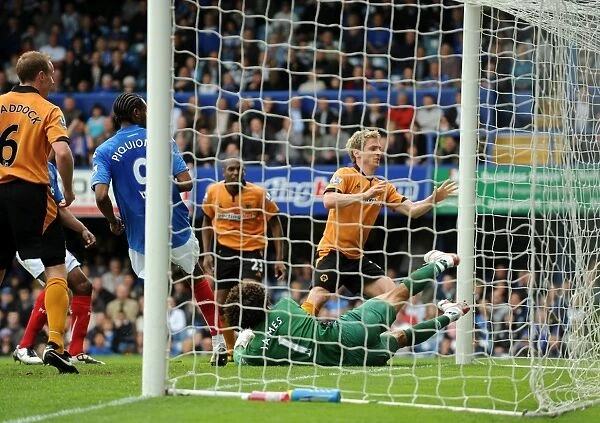 Kevin Doyle's Dramatic Equalizer: Wolverhampton Wanderers vs. Portsmouth in the Barclays Premier League